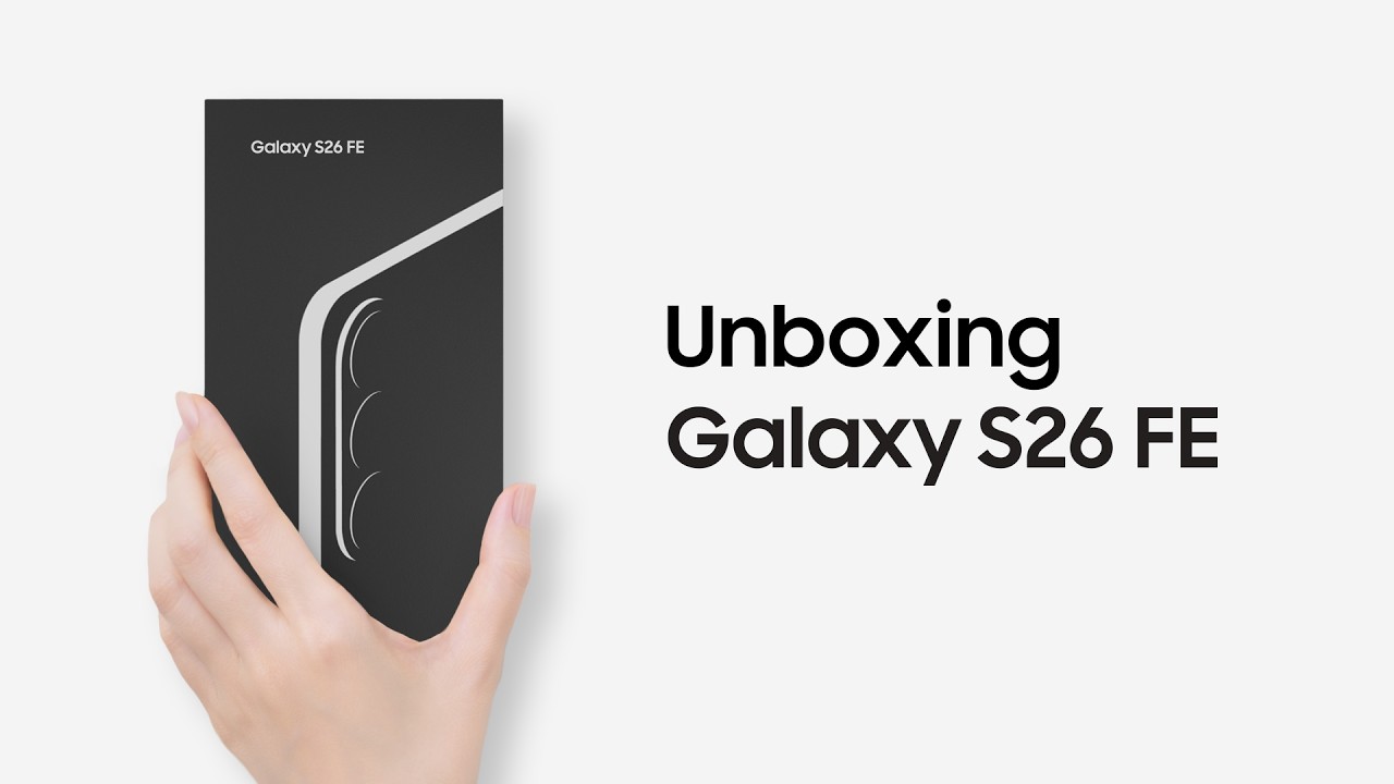 Unboxing Galaxy S26 FE | Samsung