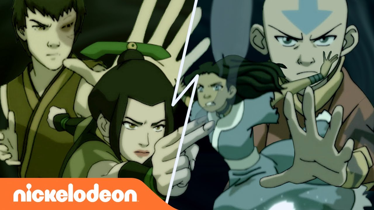 Avatar | Affrontement &eacute;pique: Katara et Aang VS Azula et Zuko | Nickelodeon France