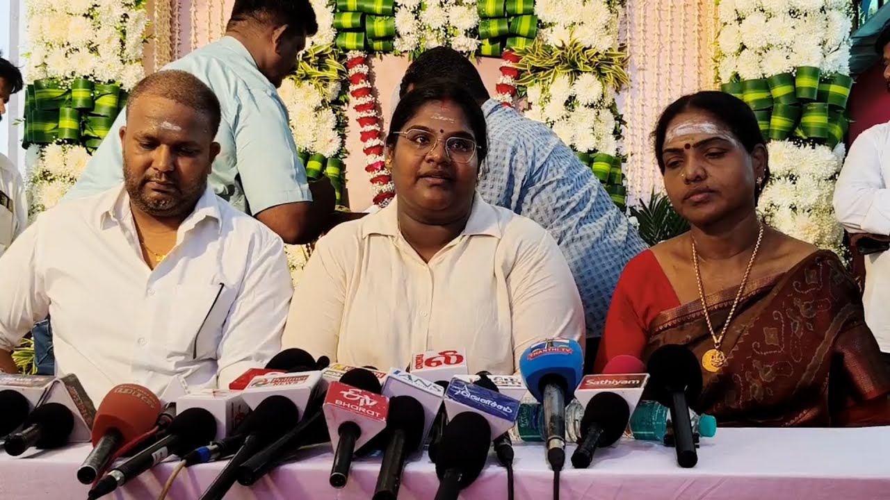ரோபோ சங்கர் குடும்பத்தினர் பத்திரிக்கையாளர் சந்திப்பு | Robo Shankar Death | Priyanka | Indraja