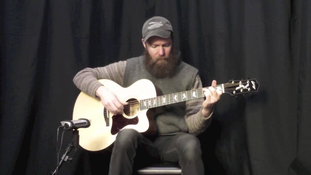 Acoustic Music Works Guitar Demo - Collings SJ, Adirondack, Mahogany, Cutaway, Broken Glass