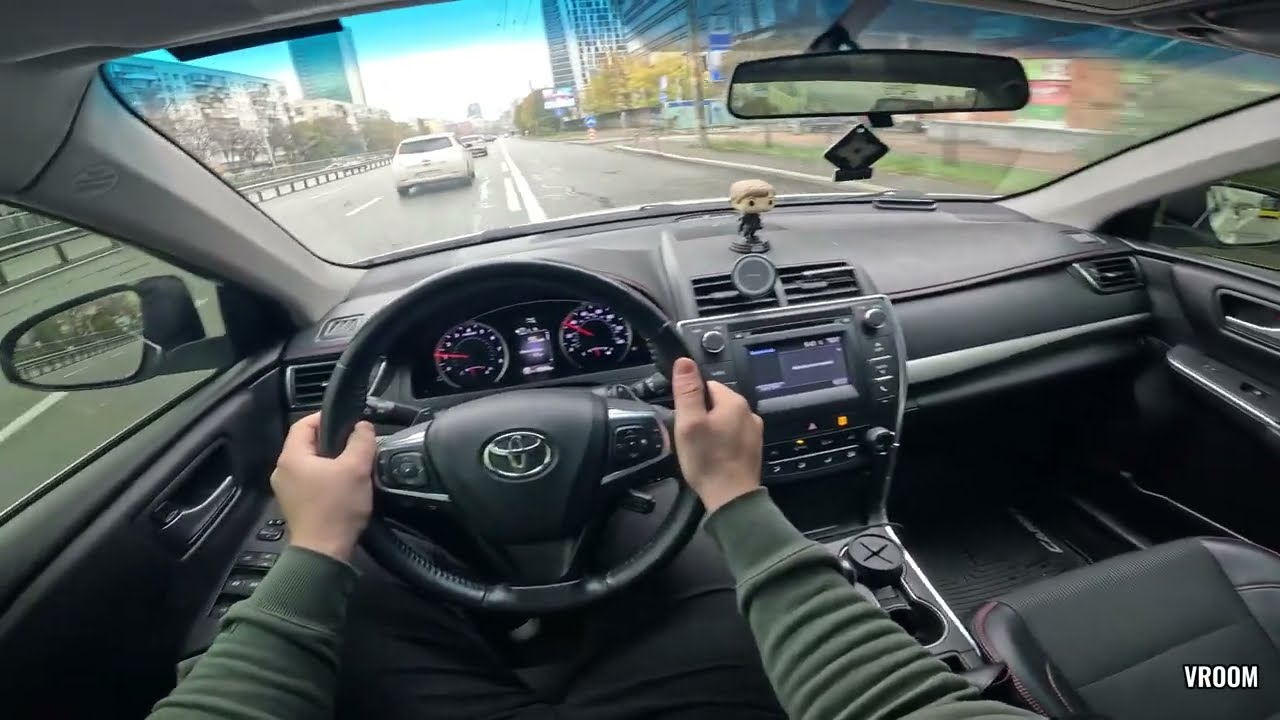 2016 Toyota Camry 55 USA 2.5 AT - POV test-drive