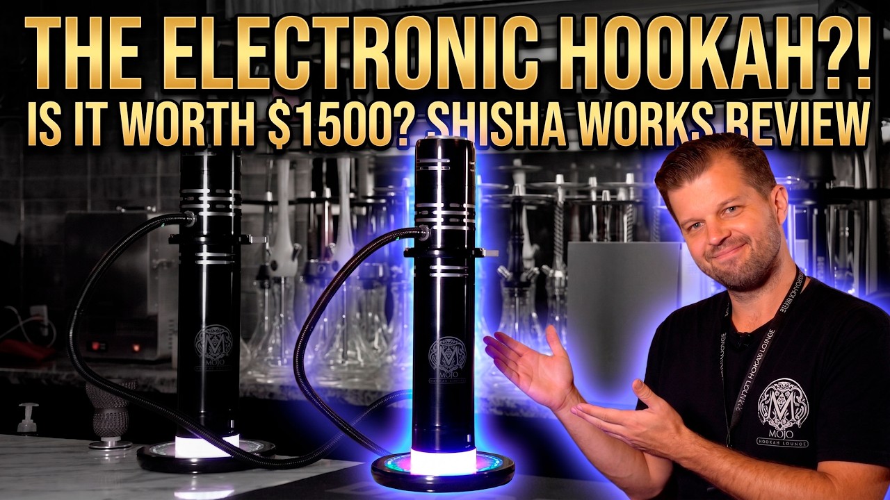 Самый футуристичный кальян в истории? | Распаковка и тест Shisha Works
