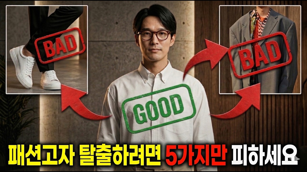 비싼 옷이 중요한 게 아닙니다. 옷 잘 입는 분들은 이 5가지를 절대! 안 합니다.