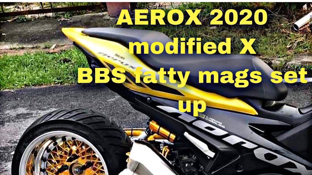 aerox 2020 modified X BBS fatty mags set up