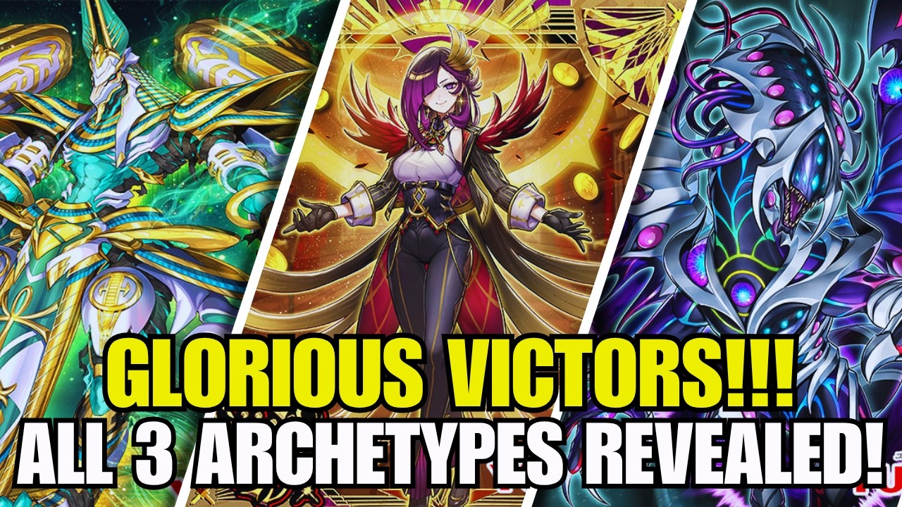 СРОЧНЫЕ НОВОСТИ!!! Deck Build Pack: Glorious Victors!!! Первый анонс! 3 новых архетипа! Yu-Gi-Oh!