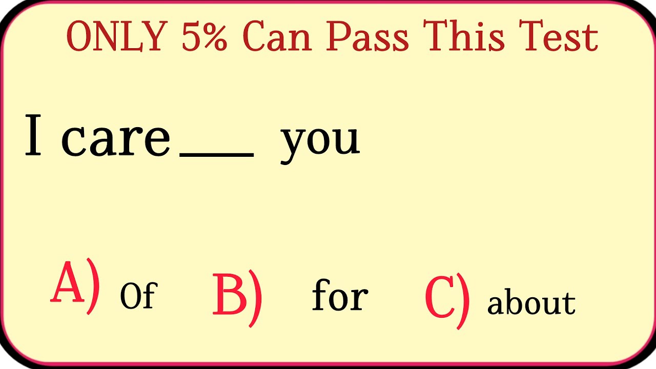 G  for Grammar past present future mix ✨ ONLY 5% Can Pass This Test