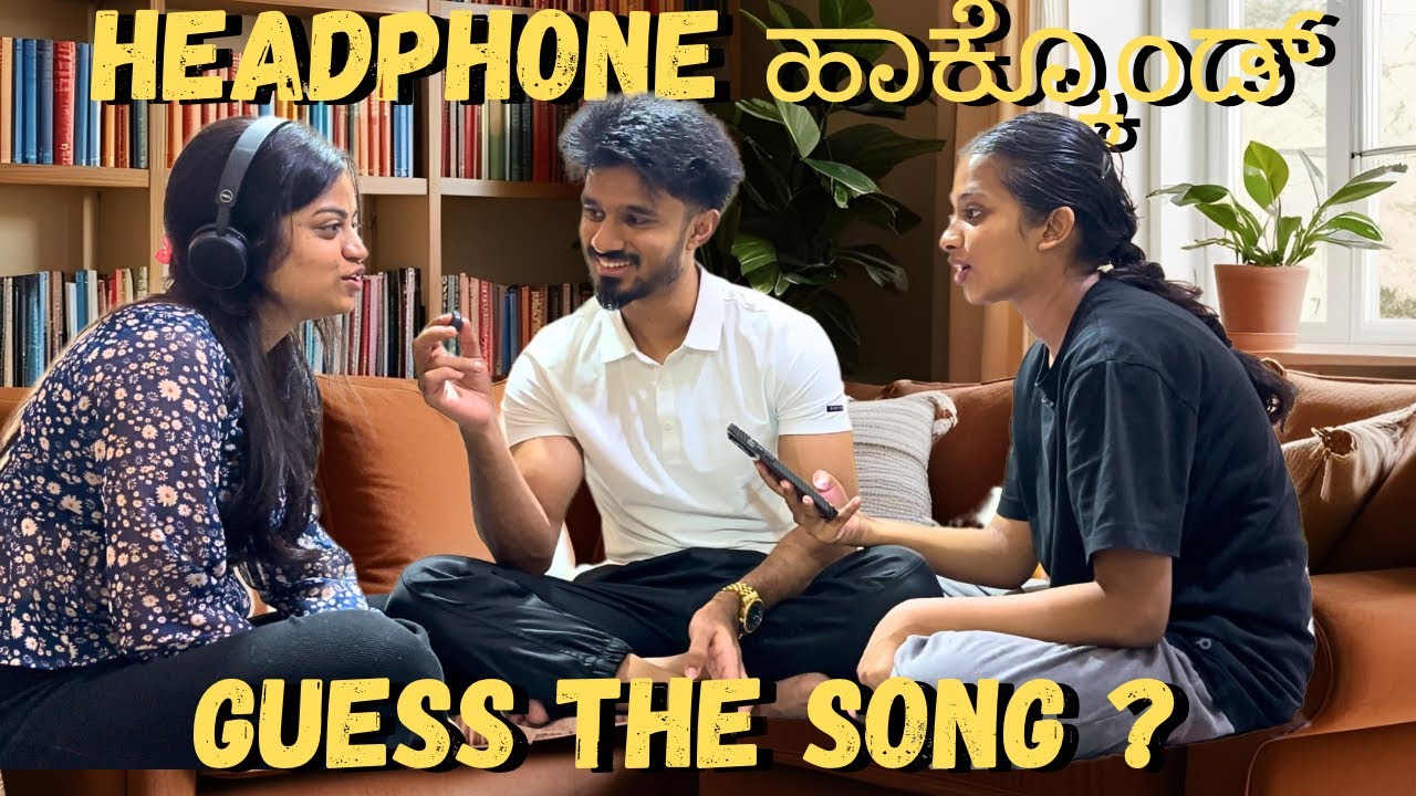 HEADPHONE CHALLENGE🎧 | Sam ಕಣ್ಣಲ್ಲಿ ನೀರು 😭| Daily Vlog | Karthik Gowda
