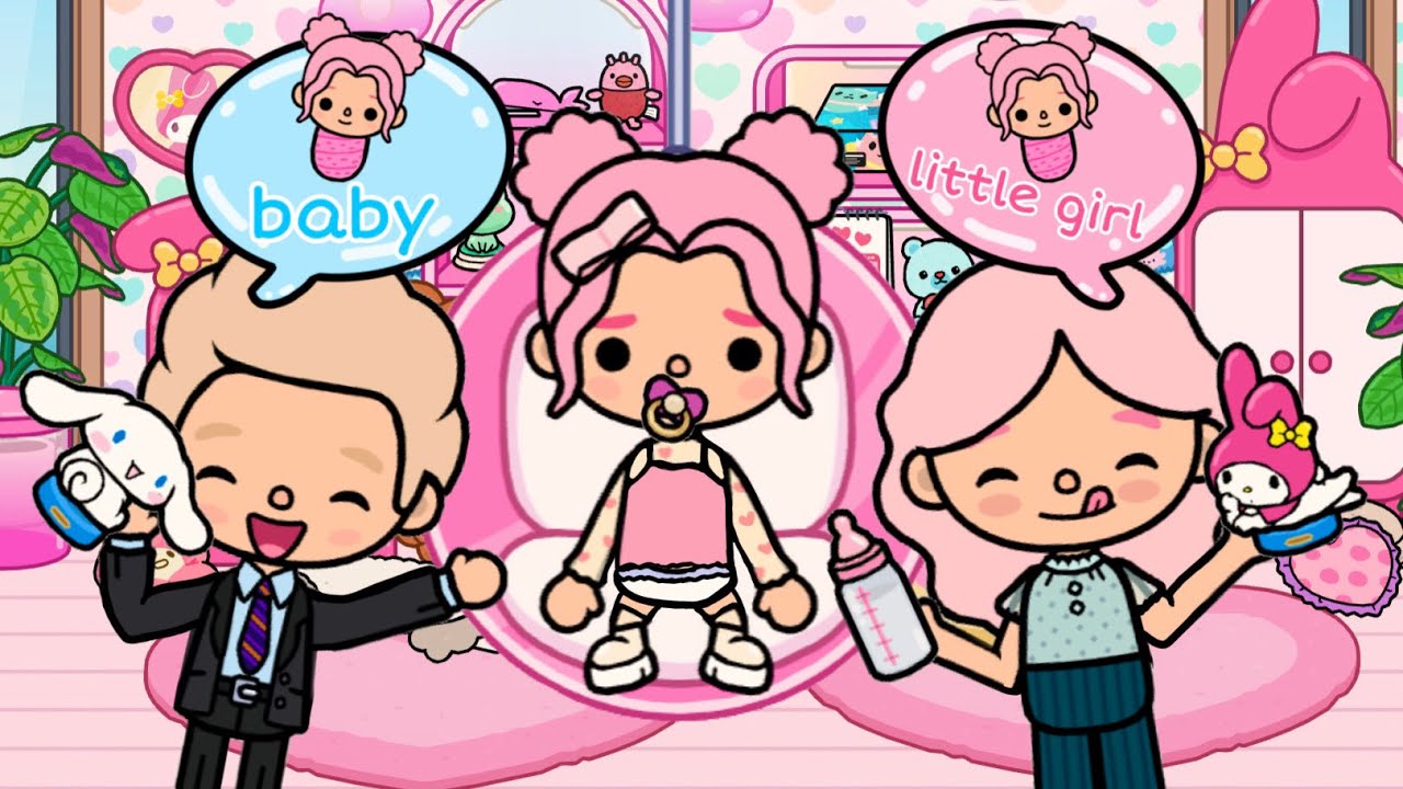 PARENTS THINK I'M SMAL😱 /Toca sad stories😭/ Toca boca😉