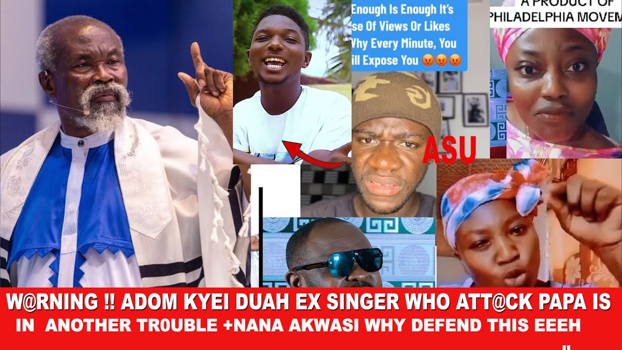 Adom Kyei Duah Ex Singer who att@ck Papa in big tr0uble +another tiktoker Nana Akwasi defend the Ex.