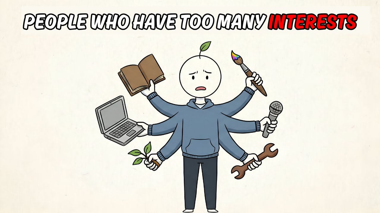 Psychology of People Who Have Too Many Interests
