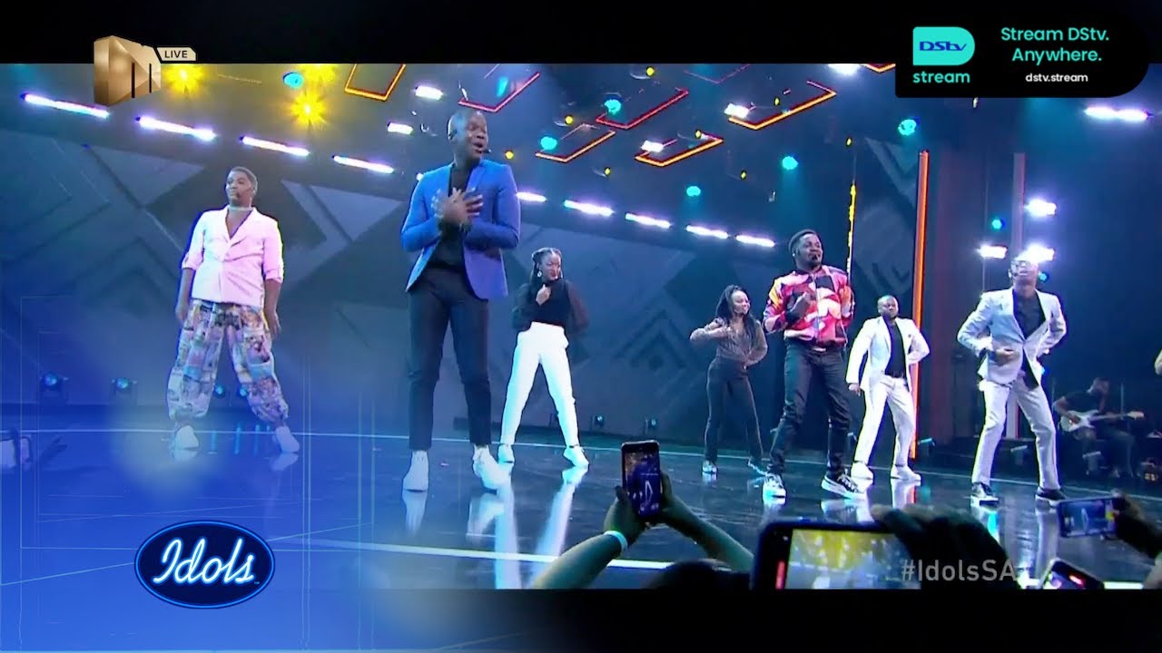 The Top 9 performs &lsquo;Abalele&rsquo; &ndash; Idols SA | S19 | Ep 11 | Mzansi Magic