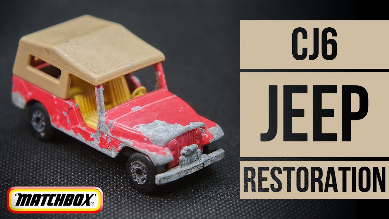 MATCHBOX restoration: 53E CJ6 Jeep