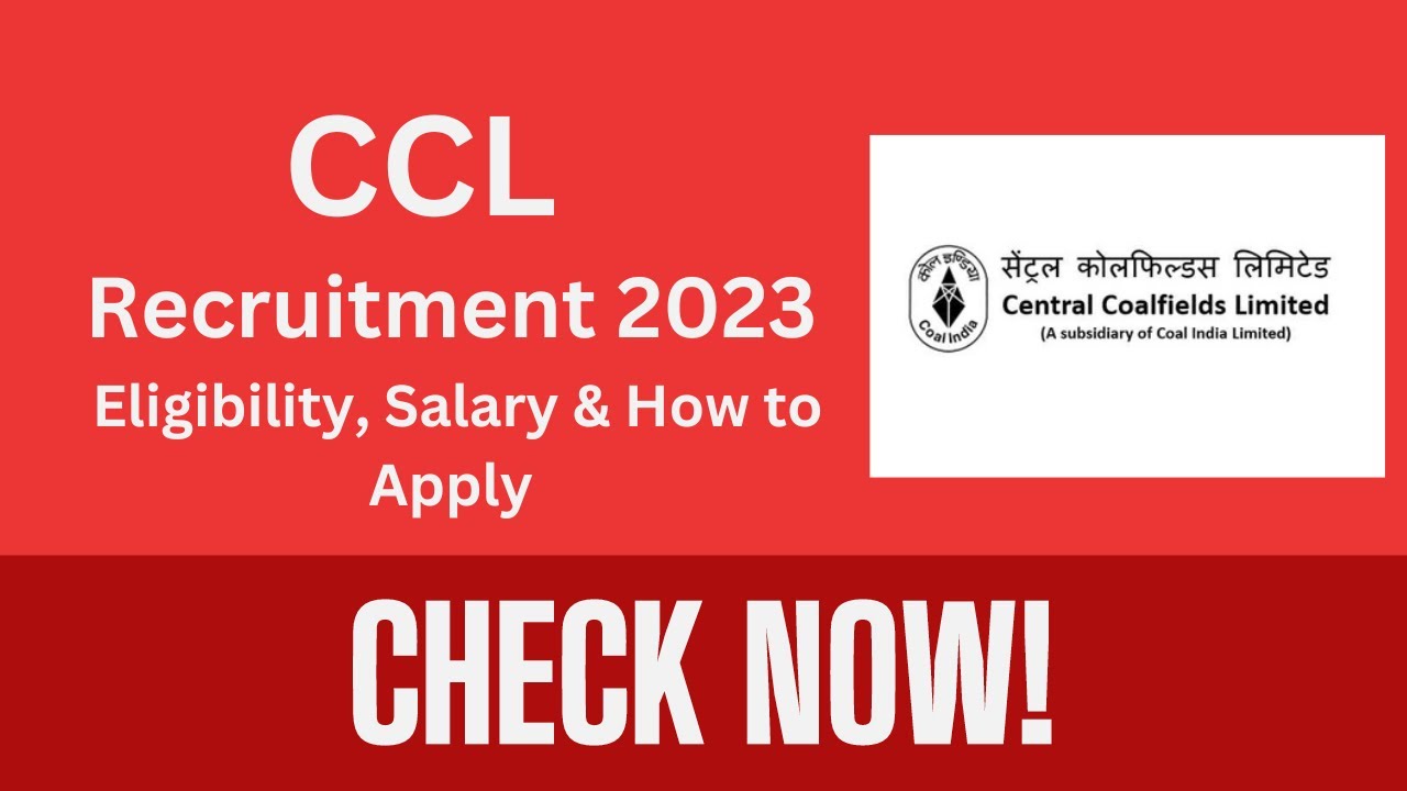 CCL Recruitment 2023: Fulfill Your Dreams with a Successful Career #jobs #ccl #recruitment