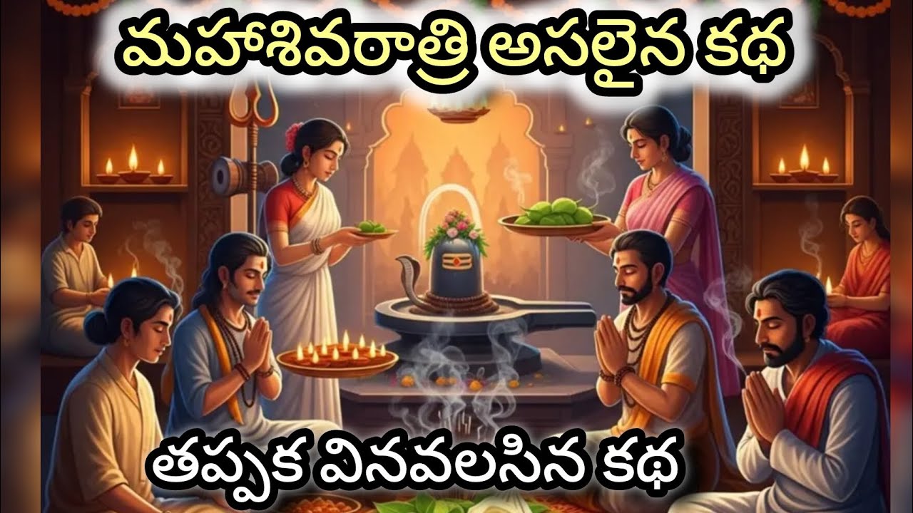 మహాశివరాత్రి అసలైన కదా Mahashivratri special video kya karna upavasam Pooja