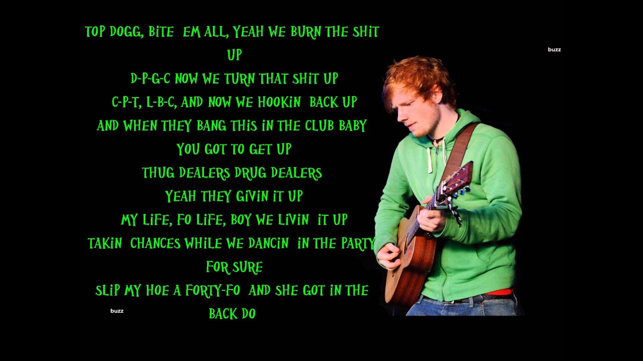 Ed Sheeran - Don't/Loyal/No Diggity/The Next Episode/Nina