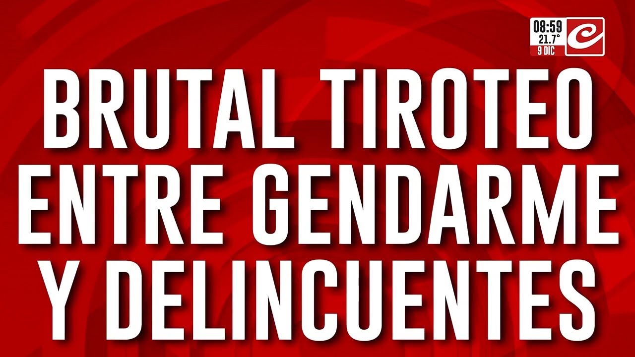 Gendarme se defendi&oacute; de un robo, se enfrent&oacute; a tiros con los delincuentes y mat&oacute; a uno de ellos