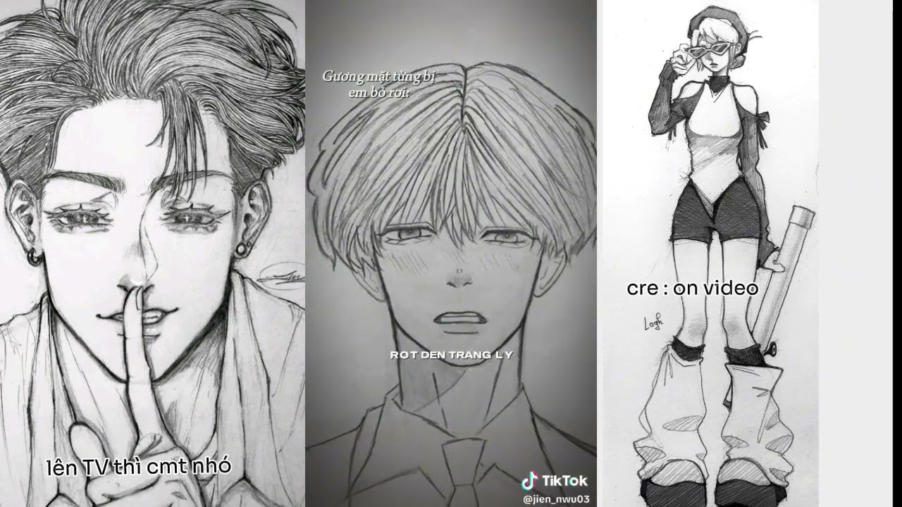 tổng hợp tiktok dân vẽ 2024 🎨🥰 #like #xuhuong #art