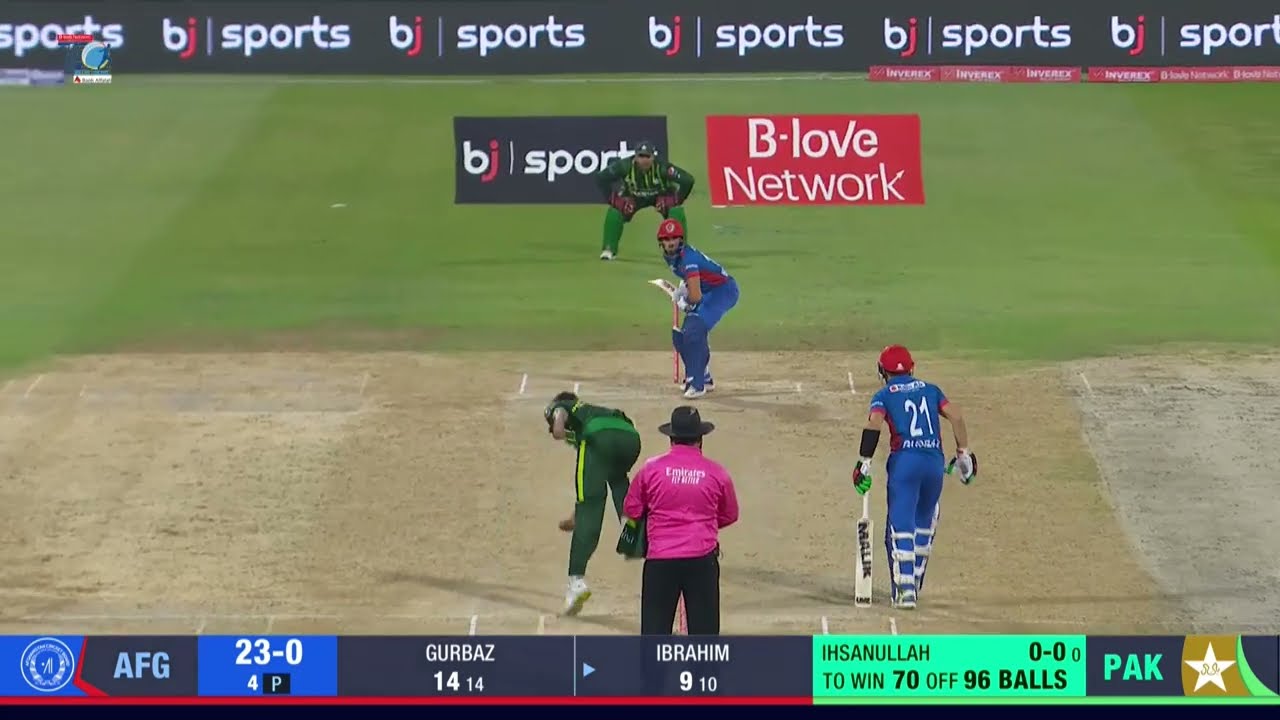 Ihsanullah gets two wickets in his first over, 1st Match | AFG v PAK T20I Series | ACB