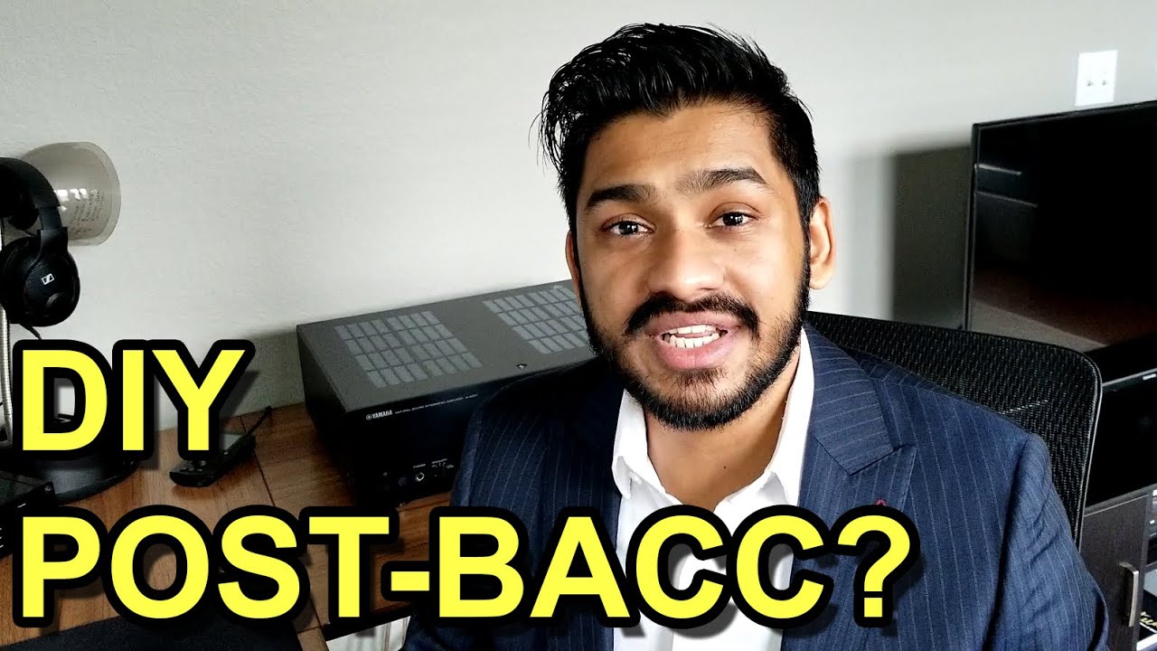 What Is A DIY Post-Bacc? (Med School/PA/Dental)