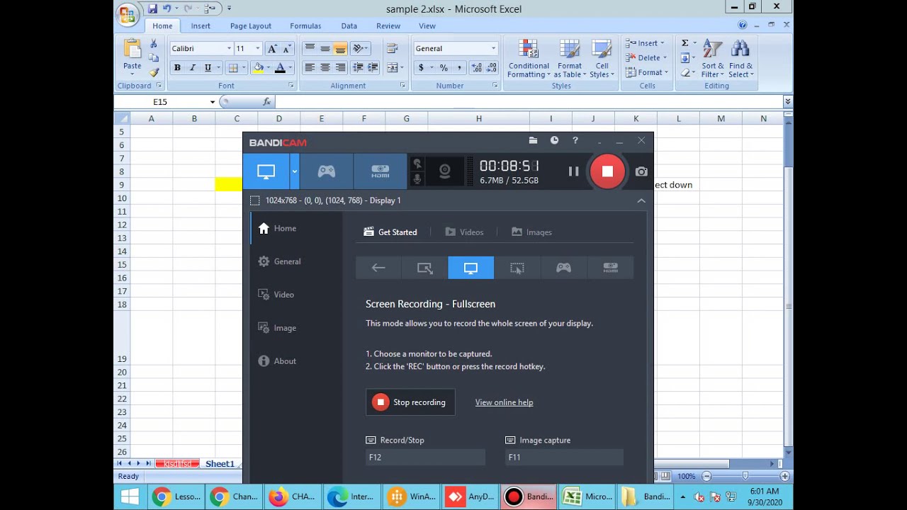 How to use Editing Section of Home page Excel sheet Part 3