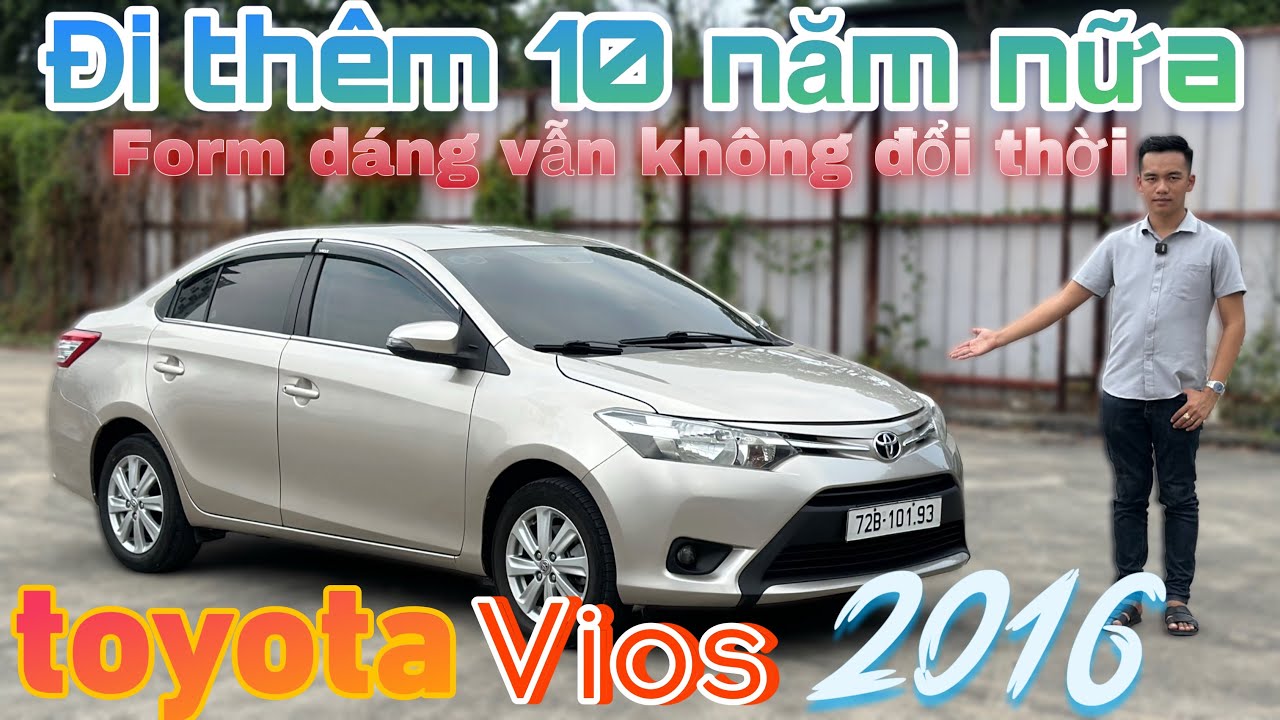 290 triệu sỡ hữu ngay “Toyota vios 2016 bản E CVT” máy 1.5 siêu tiết kiệm. Tại TOÀN XE ĐẸP