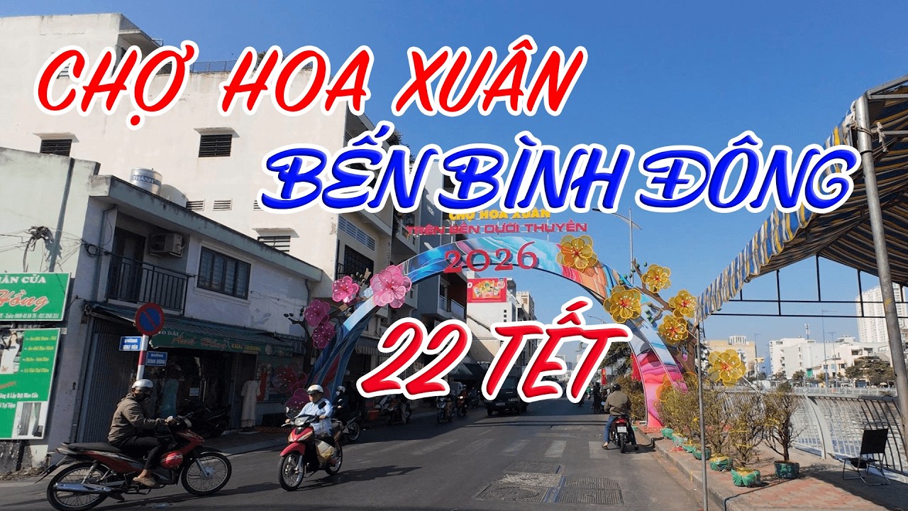 Cận Cảnh Bến Bình Đông Những Ngày Giáp Tết (22 Tháng Chạp) | Người Mua Kẻ Bán Tấp Nập Suốt Ngày