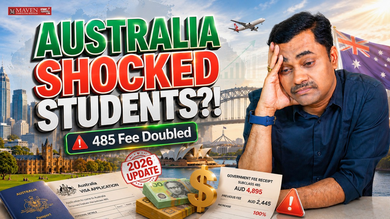 Australia 485 Visa Fee DOUBLED! The REAL Cost Every Indian Student Must Know (2026)