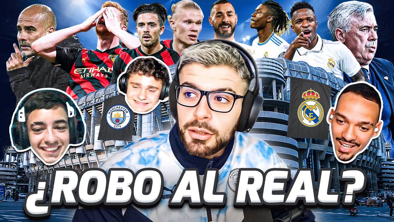 REAL MADRID 1-1 MANCHESTER CITY. ¿ROBO EN EL BERNABEU? DEBATE ft. @losfutbolitos @MzetaGuillermo