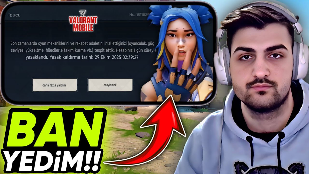 BAN YEDİM ⁉️ VALORANT Mobile