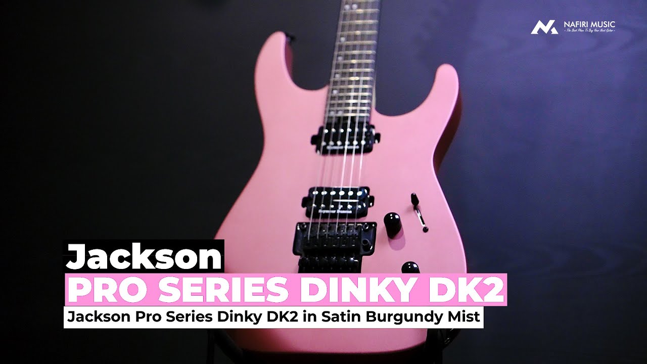 Jackson Pro Series Dinky DK2 in Satin Burgundy Mist