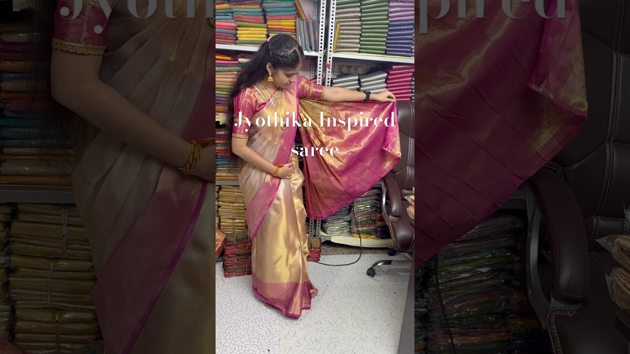 Jyothika inspired saree ₹999+shipping WhatsApp 6379833991 #elampillaisarees11 #jyothikasaree