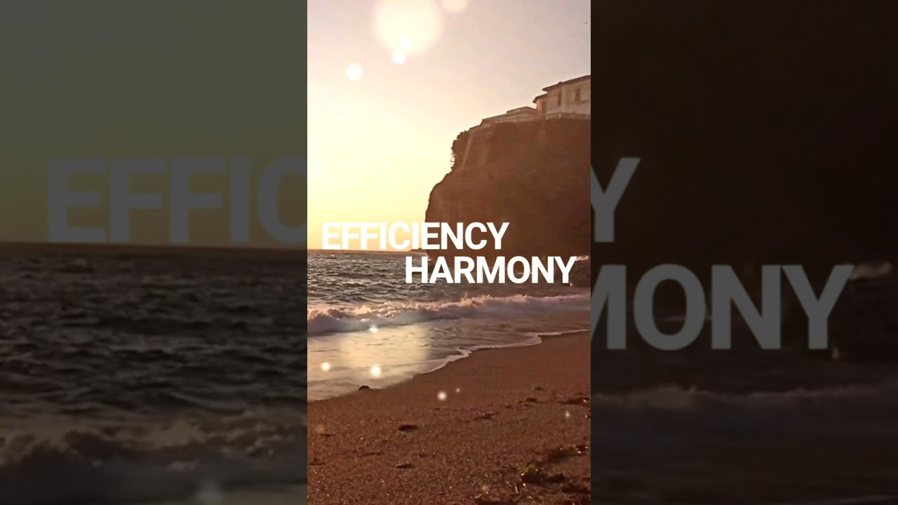 Efficiency Harmony 🎶 #ambientvibes #chillbeats #calmmelodies