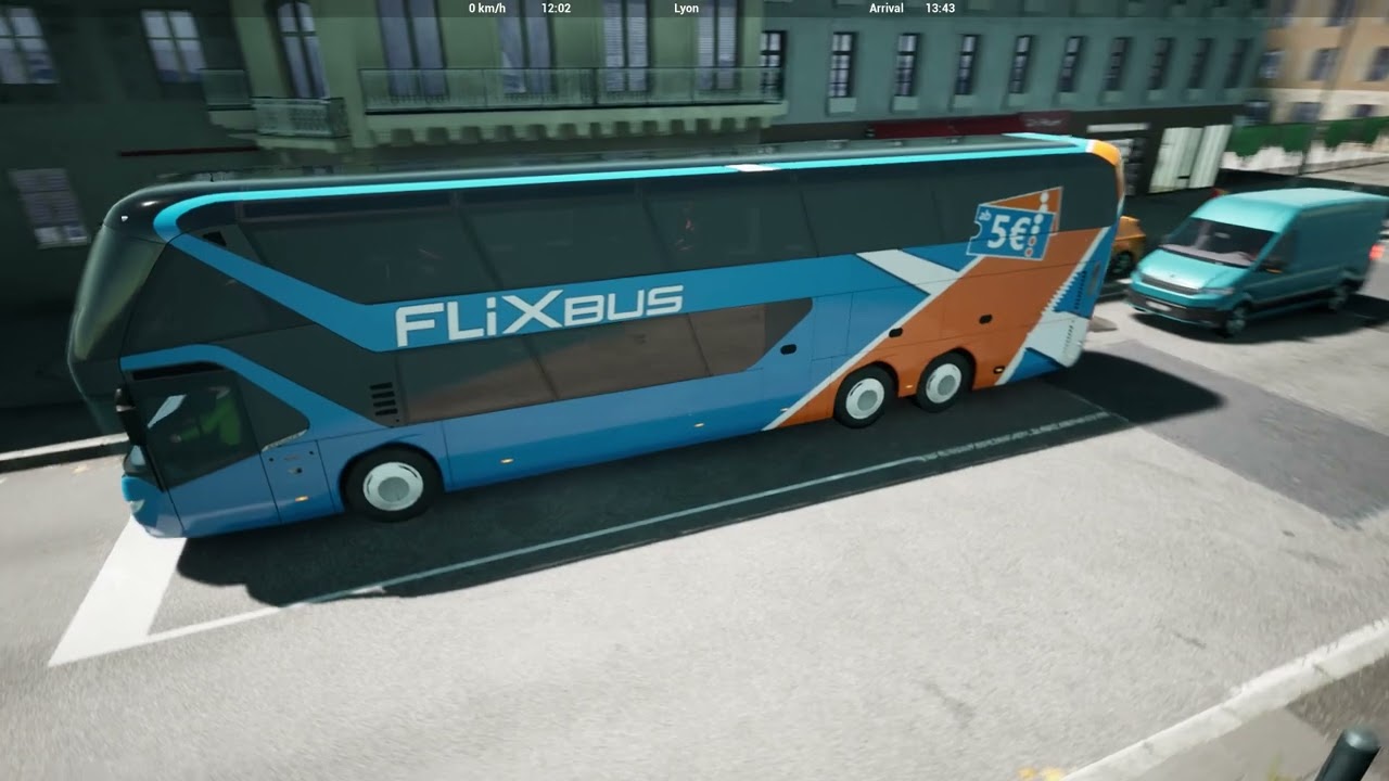 Fernbus Simulator - Neoplan Skyliner - Route 211: Grenoble &rarr; Dijon
