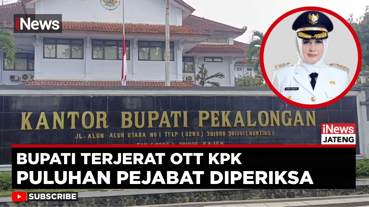KPK Segel Kantor Bupati Pekalongan, Puluhan Pejabat Diperiksa | iNews Jateng