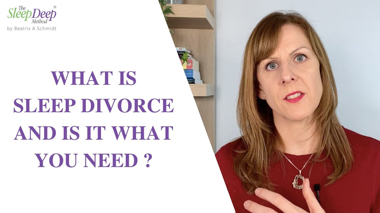 Is sleep divorce what you need? - Sleeping in separate bedrooms