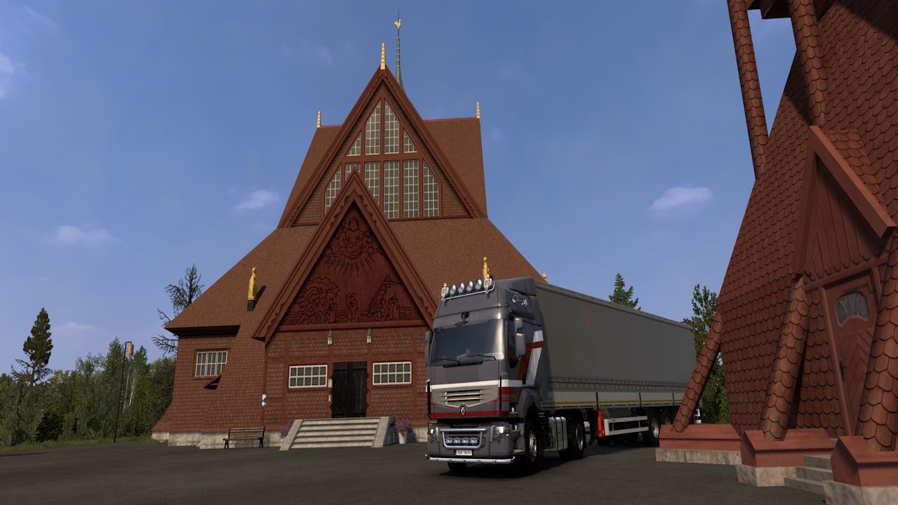 ETS 2, FERNBUS + MOZA TSW - silvestrovské ježdění (pojďme si spolu připít o půlnoci)