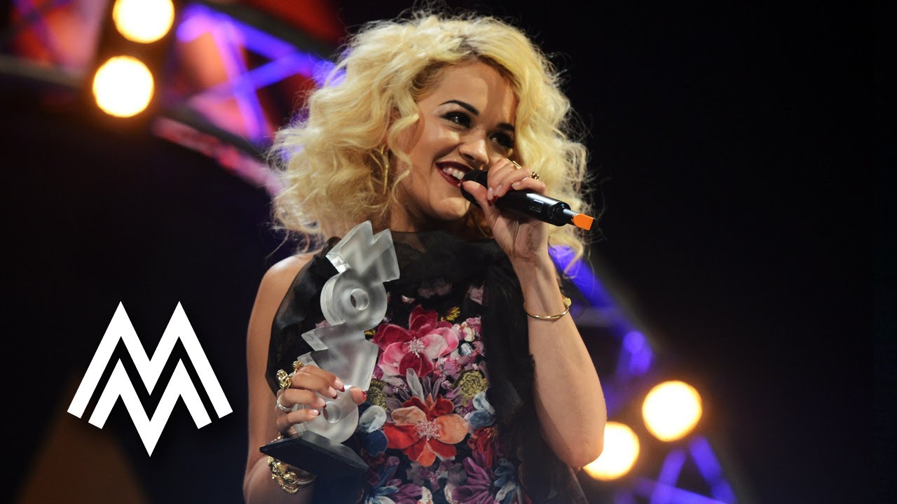 Rita Ora | Wins 'Best Newcomer' | Acceptance Speech | 2012