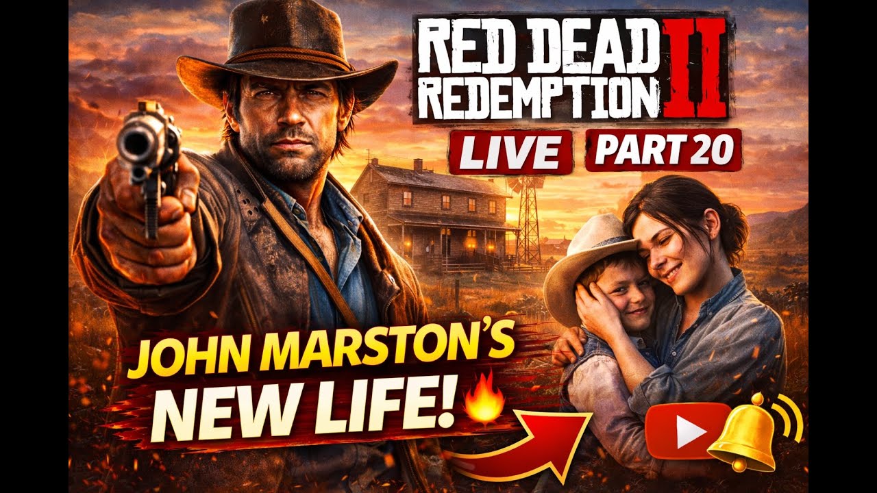 RDR 2 LIVE Part 20 | John Marston Gameplay | Story Mode