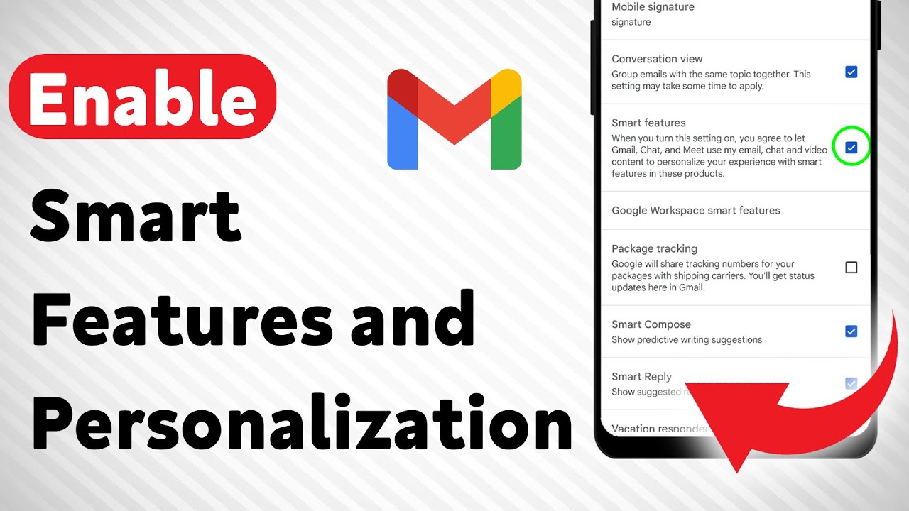 How To Enable Smart Features and Personalization in Gmail App (Updated)