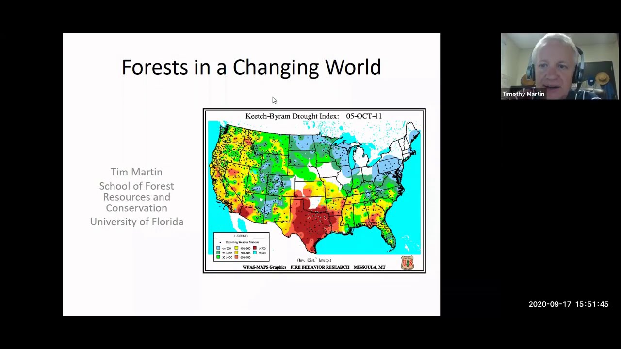 Managing Forests in a Changing World - Tim Martin, University of Florida