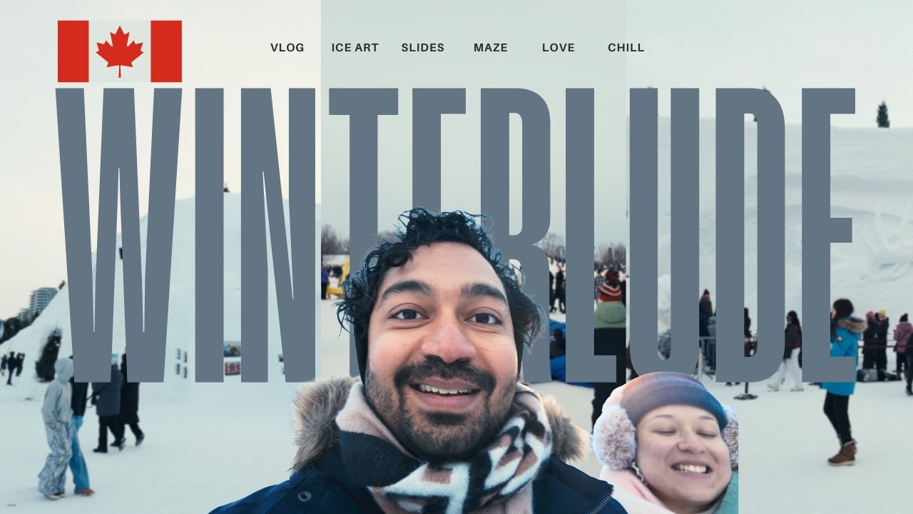 Canada’s Winter Festival Vlog 🇨🇦 | Snowflake Kingdom, Ice Sculptures & More!