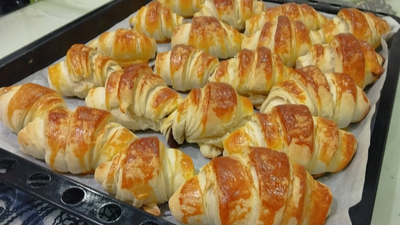 Bu Poğaça Favoriniz Olacak👍Çikolatalı Poğaça KRUVASAN TADINDA😋