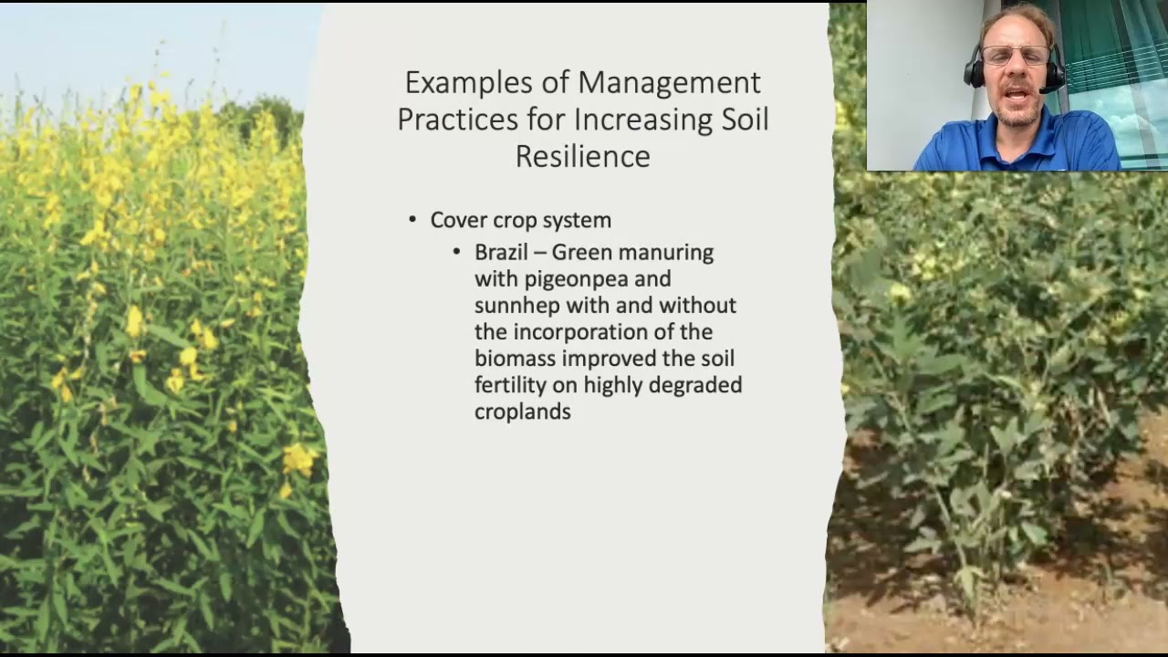 Session 13-6 Soil Resilience indicators and management