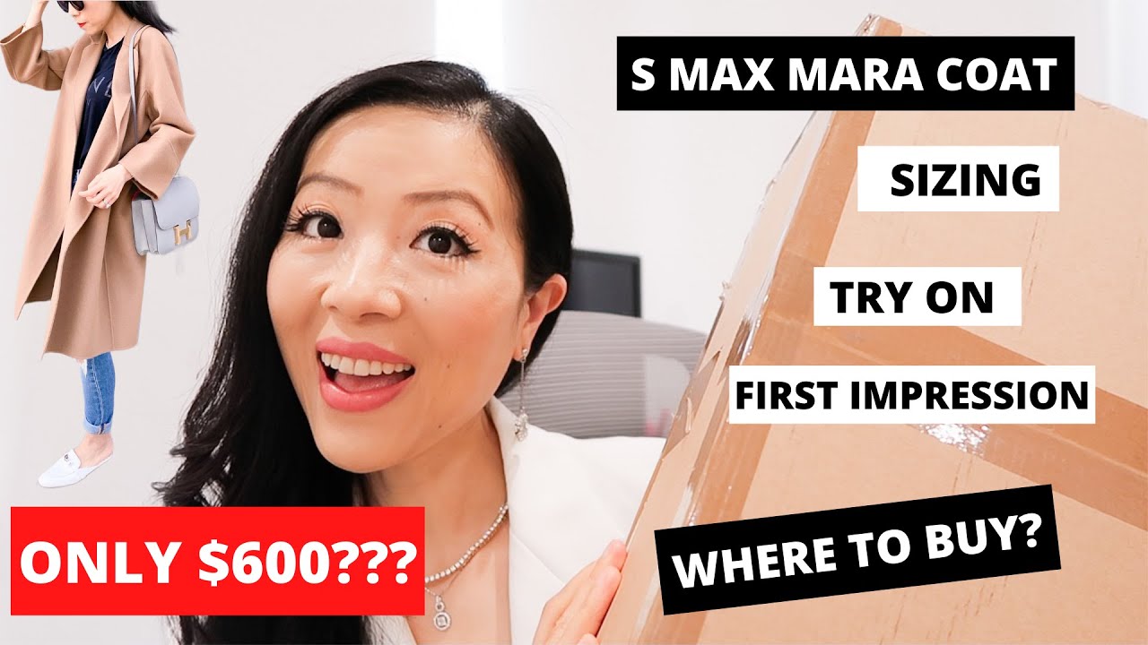 S Max Mara Arona Coat Unboxing, Price, Sizing And First Impression Review | where to get it on sale