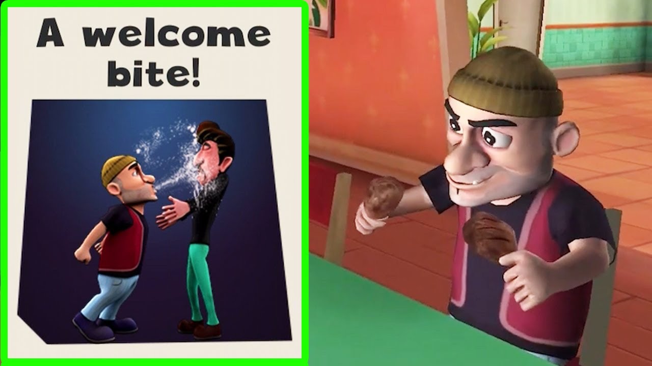 Scary Robber Home Clash &mdash; OREO Welcome Bite &mdash; Видео с прохождением игры (iOS Android)