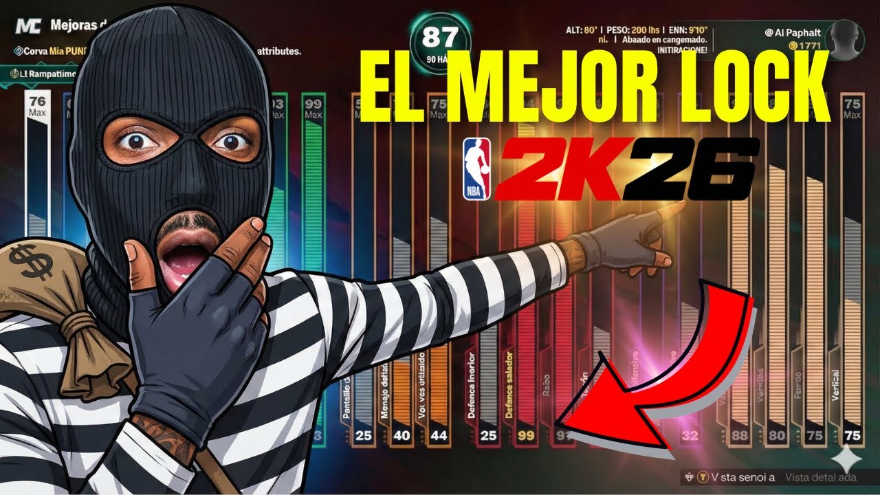 EL LOCK MÁS ROTO de NBA 2K26 🔒 Nadie puede anotar contra este build