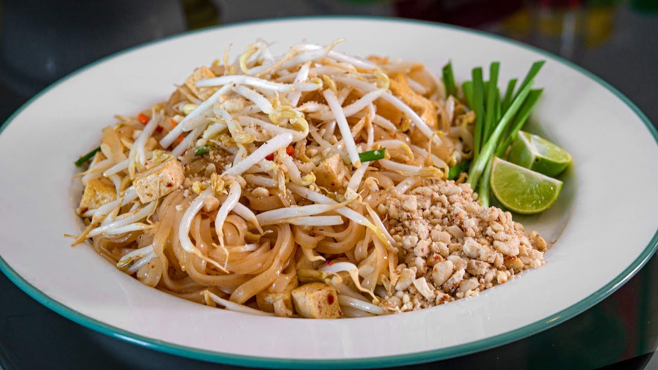 Pad Thai Rezept Vegan mit Tofu - Authentische Thailändische Küche