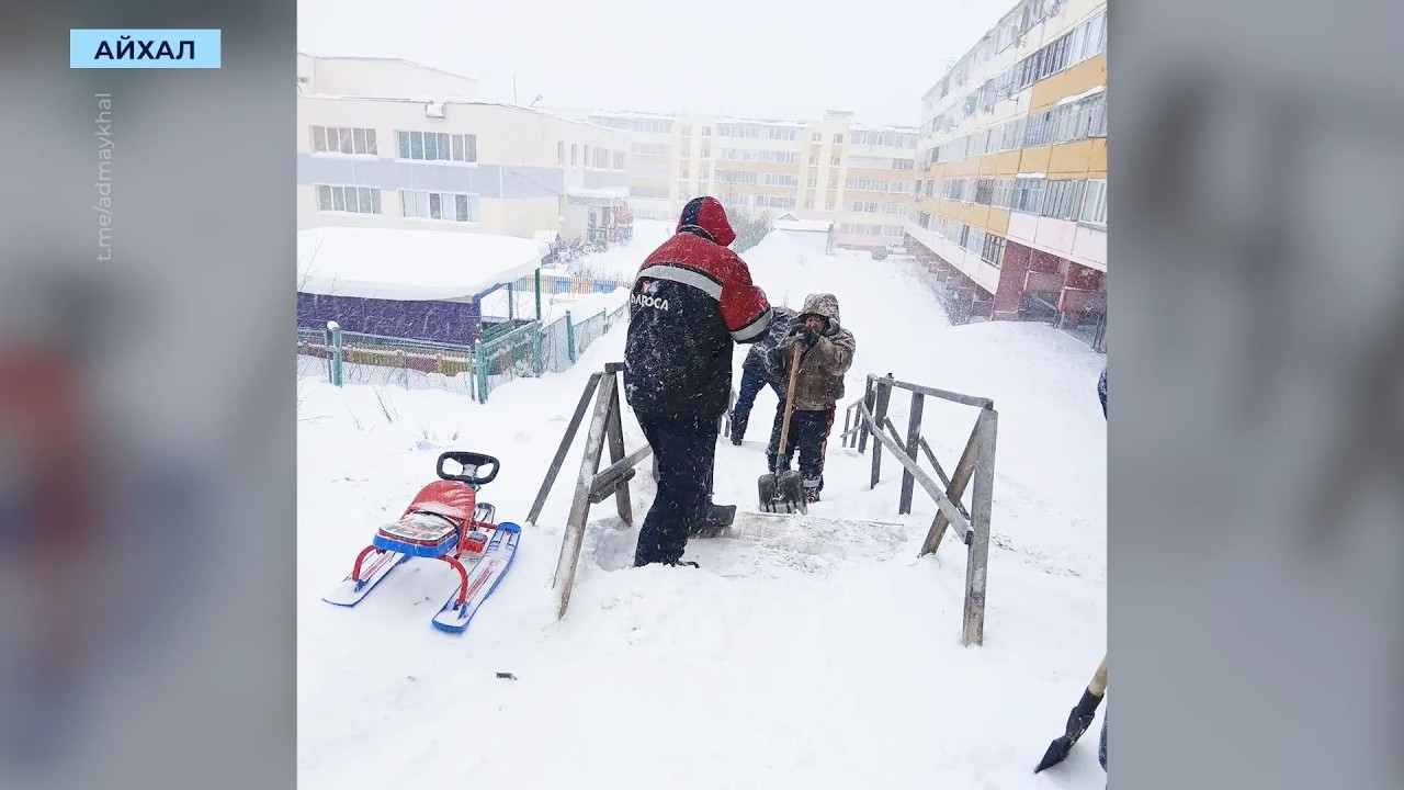 Метель принесла резкое потепление в Мирнинский и Ленский районы
