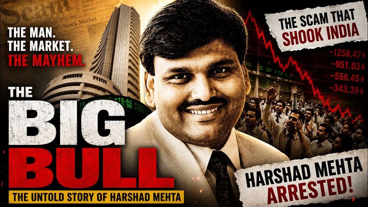 The Big Bull: How Harshad Mehta Shook India&rsquo;s Stock Market | 1992 Scam Explained | Untold Bharat