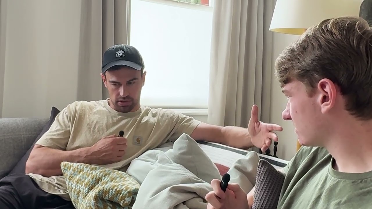 Alfie and actor Theo James talk about World Suicide Prevention Day